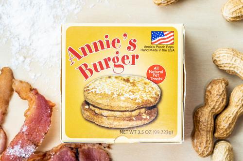 Burger Dog Treats, 1.8-oz bag