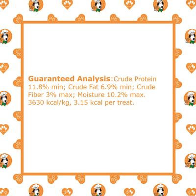 Burger Dog Treats, 1.8-oz bag