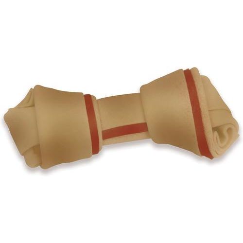 Mini golosinas masticables con forma de hueso de mantequilla de maní para perros, 24 unidades