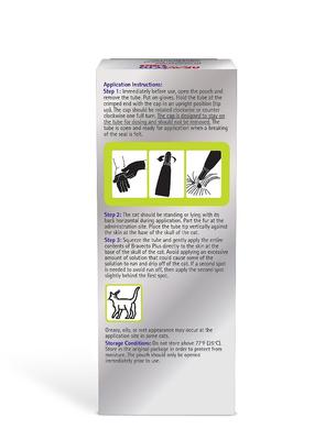 Plus Topical Solution for Cats, 2.6-6.2 lbs, (Green Box), 1 Dose (2-mos. supply)