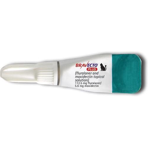 Solución tópica Plus para gatos, 2,6-6,2 lb (caja verde), 1 dosis (suministro para 2 meses)