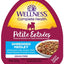 Complete Health Petite Entrees Alimento húmedo para perros adultos de razas pequeñas sin cereales con pollo, ternera, judías verdes y pimientos rojos desmenuzados, taza de 3 oz, caja de 12