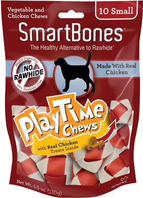Small PlayTime Chicken Chews Dog Treats, 10 count
