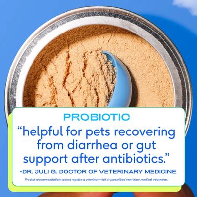 Bundle: Native Pet Omega 3 Fish Oil Skin & Coat Health + Vet-Formulated Probiotics & Prebiotic Dog Supplement