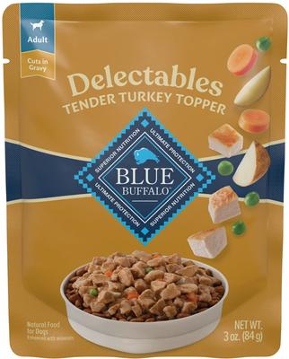 Delectables Beef Dinner Natural Wet Dog Food, 3-oz pouch, case of 24