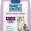 Bundle: Blue Buffalo Baby BLUE Healthy Growth Formula Natural Kitten Dry Cat Food, Chicken & Brown Rice Recipe + Kitten Crunchies Natural Kitten Treats, Savory Chicken