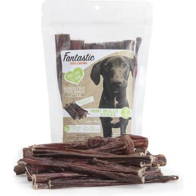 Mini Bully Sticks - Premios sin cereales para perros, bolsa de 6 pulgadas y 3 oz