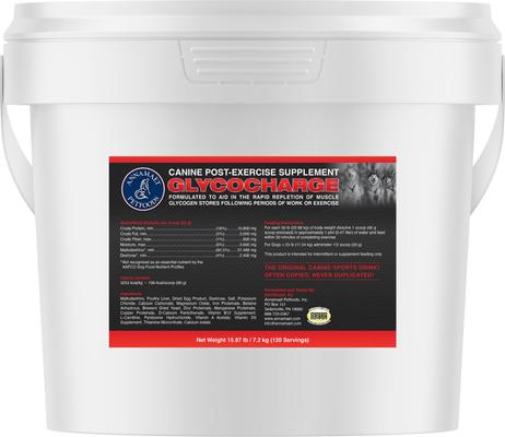 Glycocharge Post Exercise Dog Powder Supplement, 15.9-lb pail