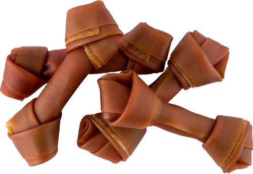 Medium Beef Chew Bones Dog Treats, 4 count