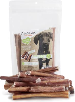 Thick Bully Sticks Grain-Free Dog Treats, 12-in, 16-oz bag
