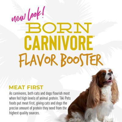 Born Carnivore Flavor Booster Bisque Variety Pack Non-GMO Wet Dog Food Topper, 1.5-oz pouch, case of 12