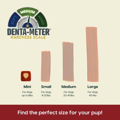 Brushless Toothpaste Protection+ Mini Dental Dog Treats, 4-oz bag, count varies