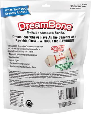 Large Chicken Chew Bones Dog Treats, 3 count