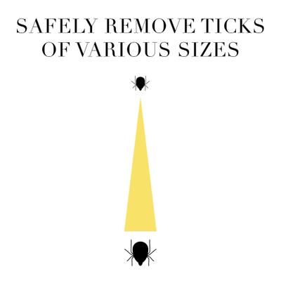 Stainless Steel Portable Tick Removal Tweezer for Pets