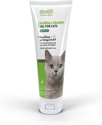 Laxatone - Suplemento para el control de bolas de pelo en gel con sabor a atún para gatos, 113 g