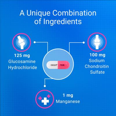 Cosequin Hip & Joint with Glucosamine & Chondroitin Capsules Joint Supplement for Cats, 55 count