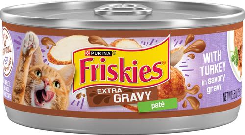 Extra Gravy Pate with Tuna in Savory Gravy Canned Cat Food, 5.5-oz, case of 24