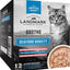 Bundle: Fancy Feast Grilled Tuna Feast in Gravy Canned Food+ American Journey Landmark Broths Seafood Variety Pack Wet Cat Food Complement Pouches