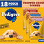Bundle: Pedigree Chopped Ground Dinner Variety Pack with Chicken, Filet Mignon & Beef + Variety Pack with Chicken, Beef & Bacon Wet Dog Food