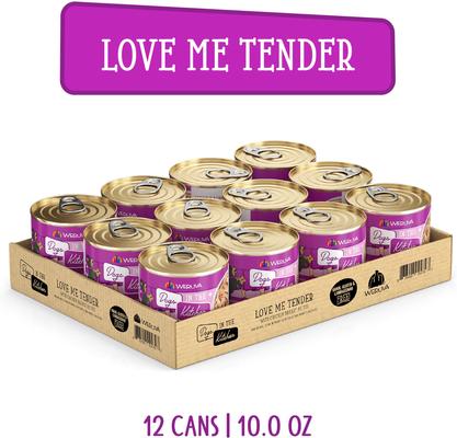 Dogs in the Kitchen Love Me Tender with Chicken Breast Au Jus Grain-Free Canned Dog Food, 10-oz can, 12 count