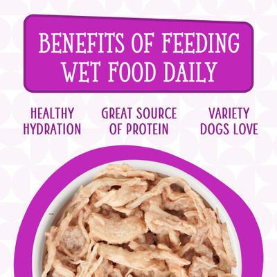 Dogs in the Kitchen Love Me Tender with Chicken Breast Au Jus Grain-Free Canned Dog Food, 10-oz can, 12 count