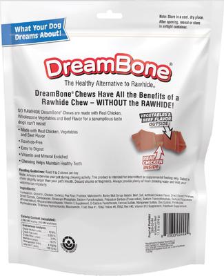 Medium Beef Chew Bones Dog Treats, 4 count