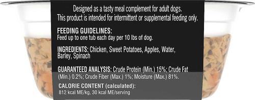 Bundle: Cesar Simply Crafted Chicken, Sweet Potato, Apple, Barley & Spinach Limited-Ingredient + Chicken Limited-Ingredient Wet Dog Food Topper