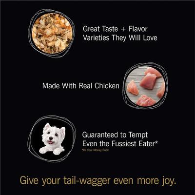 Bundle: Cesar Simply Crafted Chicken, Sweet Potato, Apple, Barley & Spinach Limited-Ingredient + Chicken Limited-Ingredient Wet Dog Food Topper