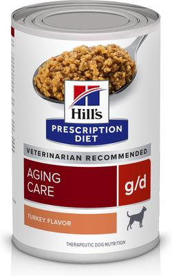 g/d Aging Care Turkey Flavor Canned Dog Food, 13-oz, case of 24