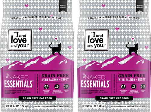 Naked Essentials Chicken & Duck Recipe Dry Cat Food, 11-lb bag