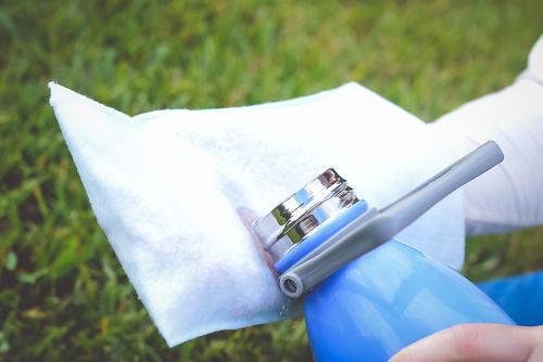 Manoplas de champú para perros sin enjuague instantáneo, 5 unidades