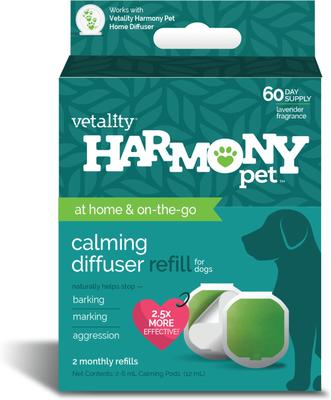 Harmony Pet Calming Home Diffuser Refill for Dogs, 2 count