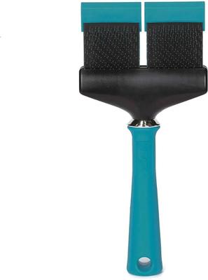 Double Flexible Dog & Cat Slicker Brush, Hard