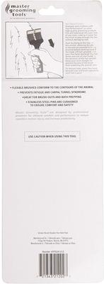 Double Flexible Dog & Cat Slicker Brush, Hard