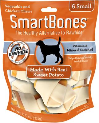 Small Sweet Potato Chews Dog Treats, 6 count