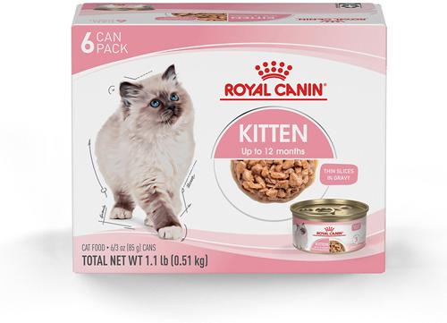 Feline Health Nutrition Kitten Loaf in Sauce Canned Cat Food, 3-oz, case of 24