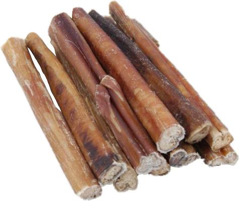Premium 6" Bully Stick Dog Treats, 25 count
