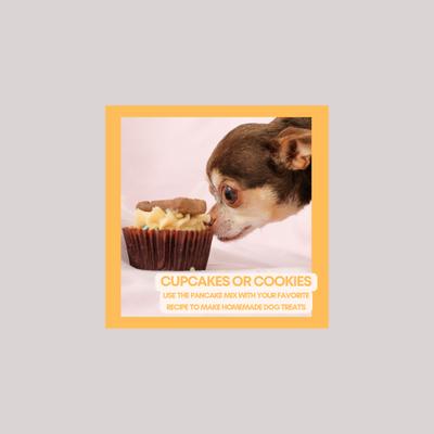 Pooch Pancakes Barking Banana Dog Treat, 14-oz bag