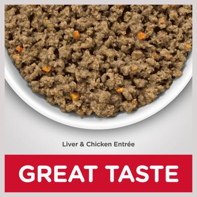 Adult Perfect Weight Management Liver & Chicken Entree Wet Cat Food, 2.9-oz can, case of 24