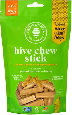 Chew Sticks Small Hard Chew Dog Treats, 7-oz bag