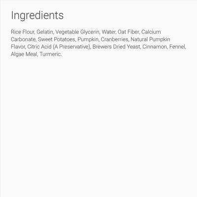 Puppy Teething Ring Pumpkin Flavor Dental Dog Treats, 6 count