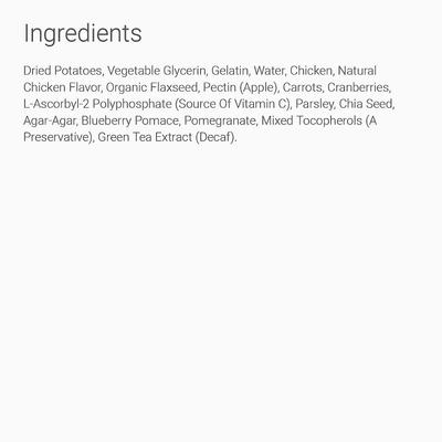 Super Antioxidant Grain-Free Dental Stick Dog Treats, Large, 36 count