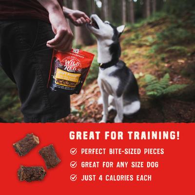 Wild Red Jerky Nuggets Chicken & Duck Recipe Grain-Free Dog Treats, 6-oz bag