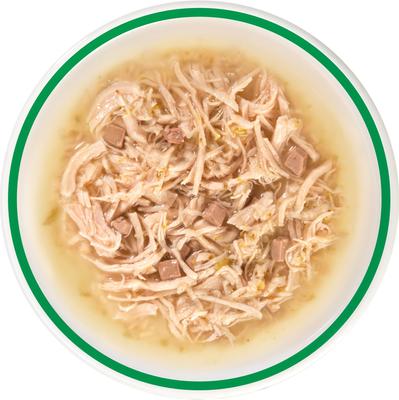 Divine Shreds Chicken con hígado y brócoli para gatos, bolsa de 2.65 oz