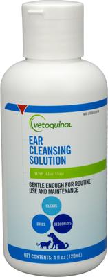 Ear Cleaning Solution for Dogs & Cats, 16-fl oz bottle