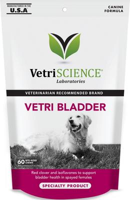 Vetri Bladder Soft Chews - Suplemento urinario para perros (60 unidades)
