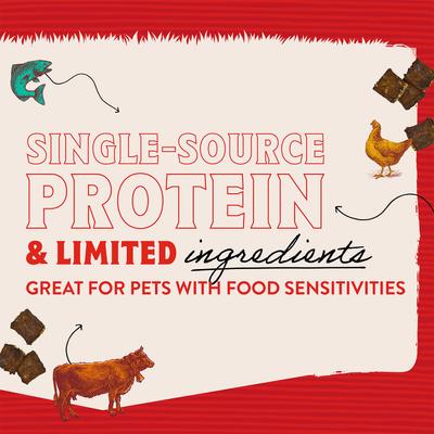 Just Jerky Bites Real Chicken Recipe Grain-Free Dog Treats, 6-oz bag