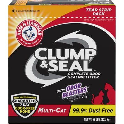 Paquete: Kit difusor de feromonas calmantes Feliway Optimum para gatos + Arena aglomerante de arcilla Arm & Hammer Clump & Seal con aroma para múltiples gatos