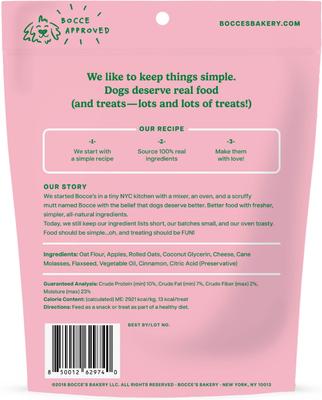 Fireside Apple Pie Apples, Cheese & Cinnamon Recipe Dog Treats, 6-oz bag