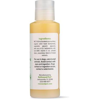 Gotas para la limpieza de oídos de mascotas, botella de 4 onzas líquidas